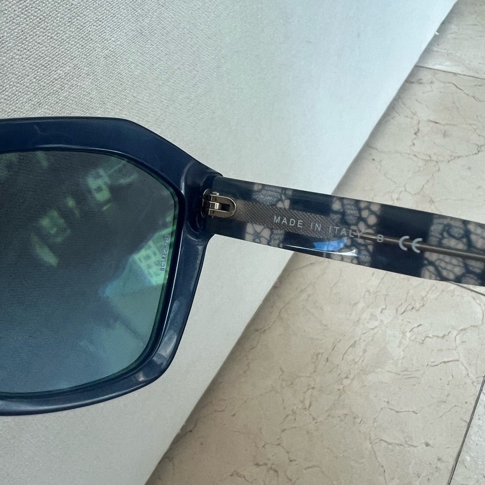 Blue Chanel Sunglasses AUTHENTIC - Picture 10 of 12